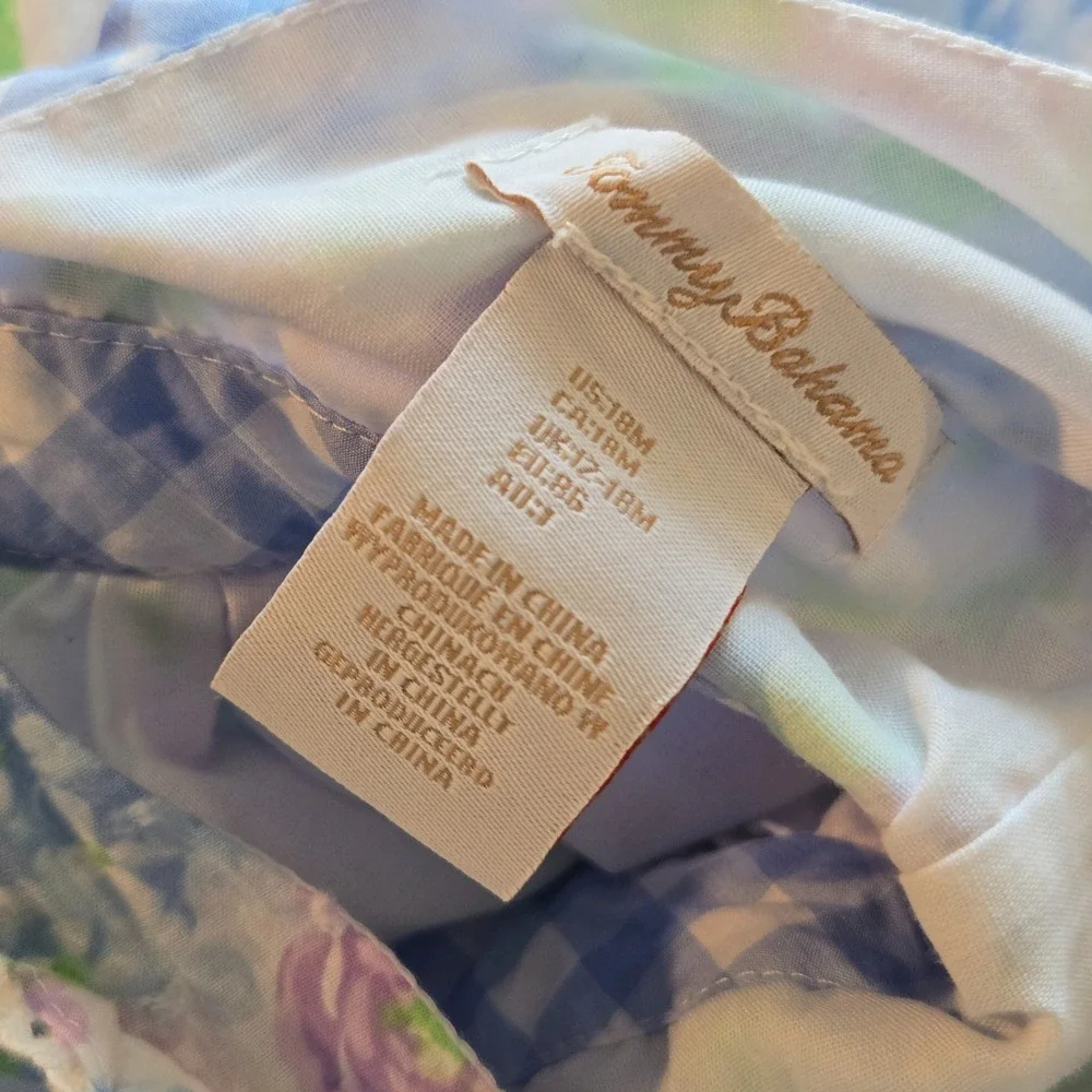 Tommy Bahama Hydrangea Dress with Bloomers for 18 months Floral‎ Print